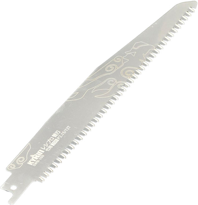 麒麟工具 KYRIN 往復鋸軍刀鋸替刃 竹切用 200mm/12T, SWB-200, 1個