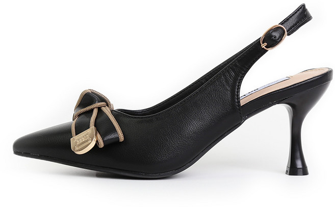 라블 스틸레토 리본 슬링백 7cm 129-1