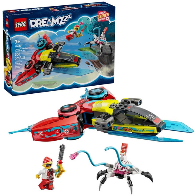LEGO DREAMZzz 庫柏的遊戲控制器噴射機 71489, 1盒