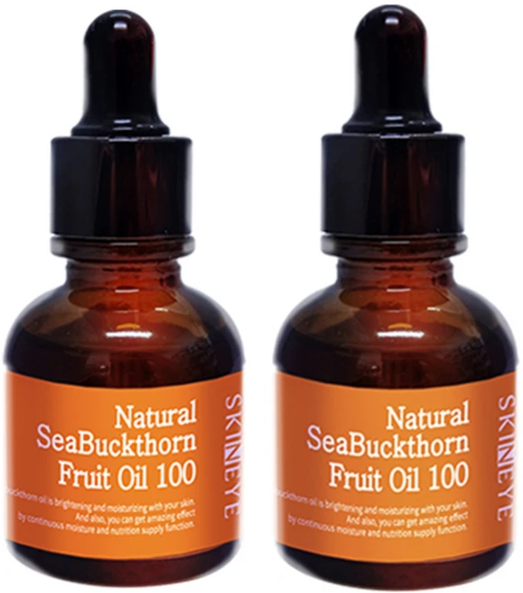 스킨아이 내추럴 발효 씨벅톤 오일, 20ml, 2개 - 쿠팡