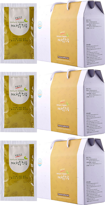 NK협동조합 프리미엄 곰보배추즙, 90개, 80ml