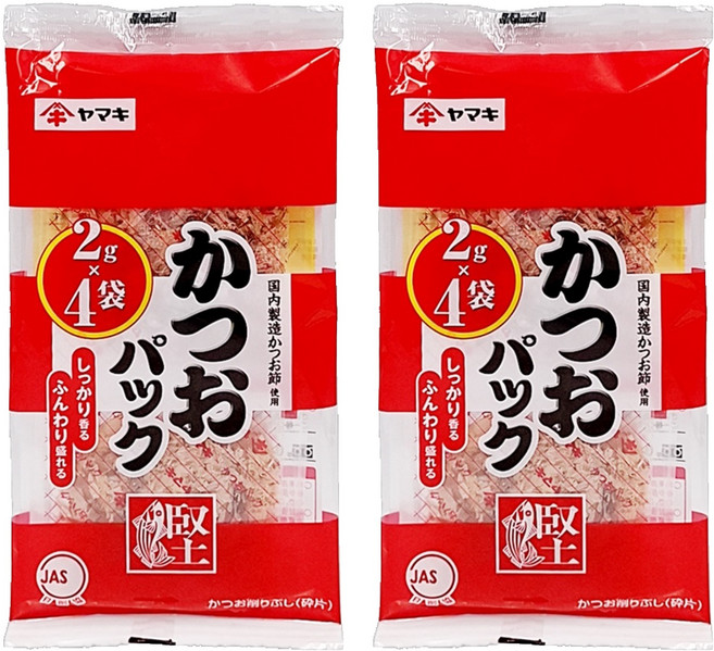 Yamaki 雅媽吉 柴魚細片, 8g, 2入