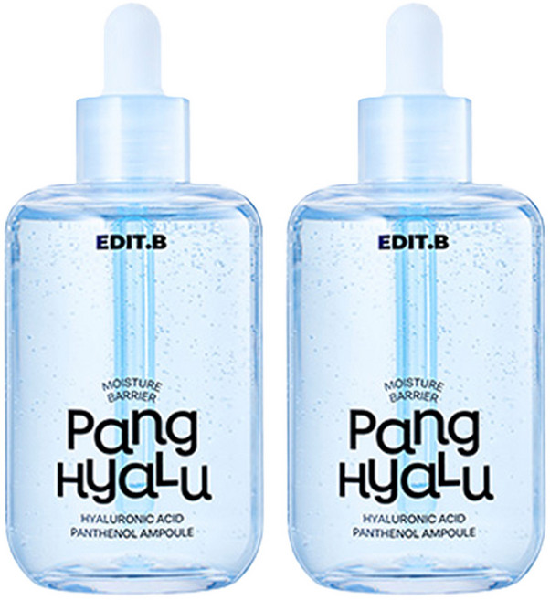 EDITB 水分屏障澎潤 玻尿酸泛醇安瓶, 100ml, 2個