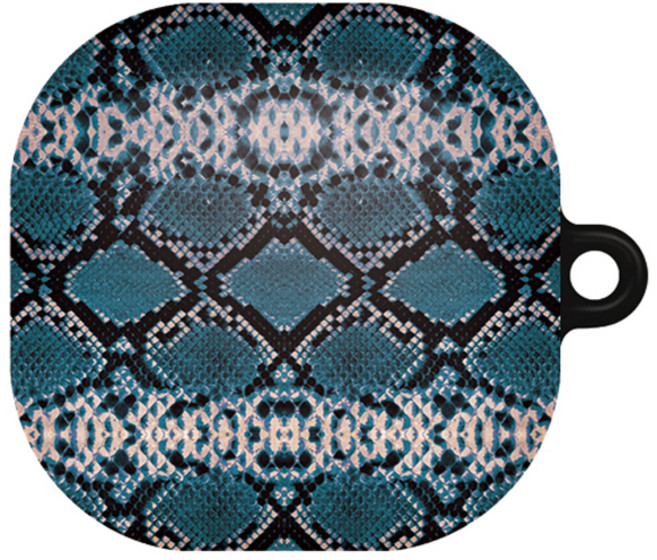 바니몽 심플리 갤럭시 버즈라이브 / 버즈2/버즈프로 하드케이스, 03 파이톤블루