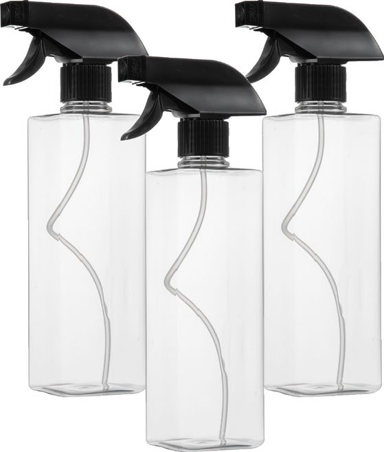 comet 噴霧瓶, 透明色, 3個