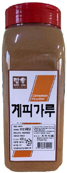 담울 계피가루, 400g, 1개