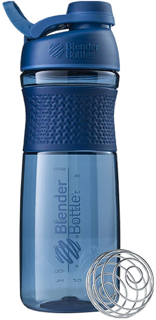 Blender Bottle Sportmixer搖搖杯, 水手藍, 828ml, 1個