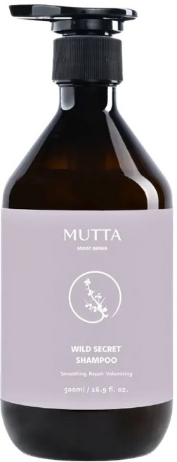 MUTTA 沐塔 豐盈修護洗髮精, 500ml, 1瓶