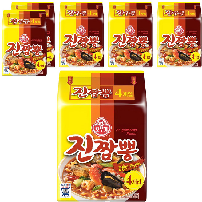 오뚜기 진짬뽕 130g, 24개