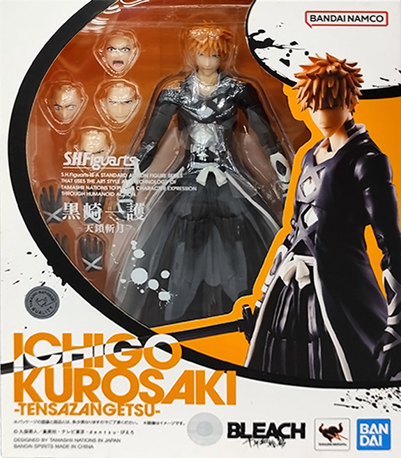 BANDAI S.H.Figuarts 死神 千年血戰 黑崎一護 天鎖斬月, 1盒