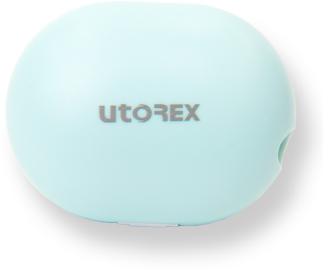 유토렉스 에그팝 충전식 UV-C 휴대용 칫솔살균기, UTC-3150S, 아쿠아블루