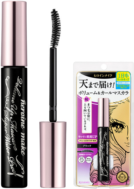 히로인메이크 볼륨 업 마스카라 슈퍼 워터프루프 6g, 01 딥블랙, 1개