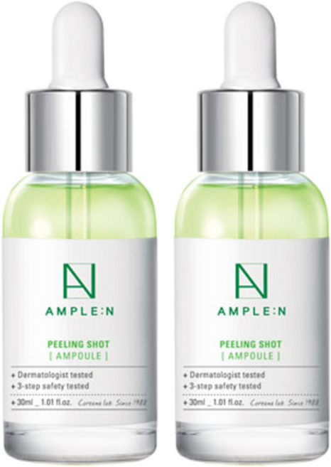 코리아나 앰플엔필링샷 앰플, 30ml, 2개
