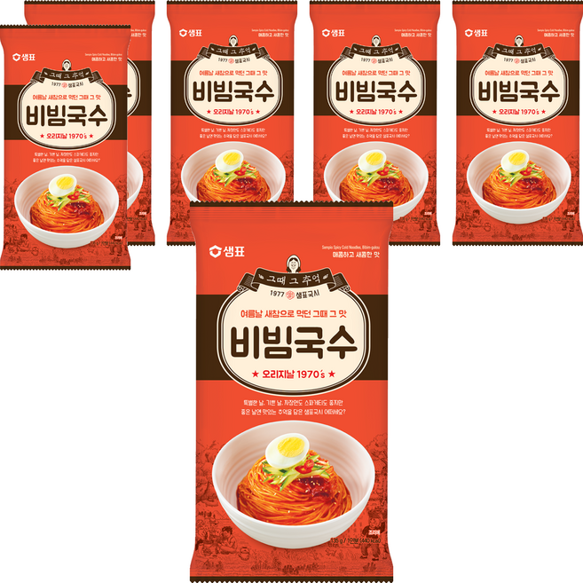 Sempio 膳府 香辣拌麵, 135g, 6包