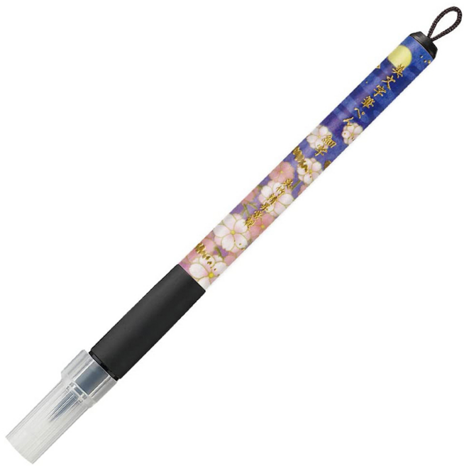 Kuretake 吳竹 美文字硬筆 櫻花限定版 XTWM2-12 17.9 x 1.2 x 1.2cm 細字, 夜櫻, 1支