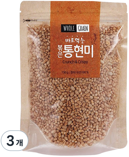 태광선식 볶은 통현미, 130g, 3개