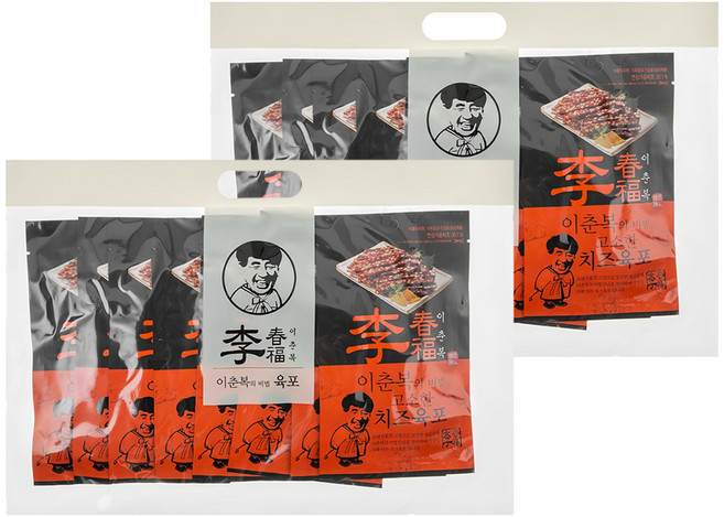 이춘복육포 비법 고소한 치즈육포, 30g, 16개