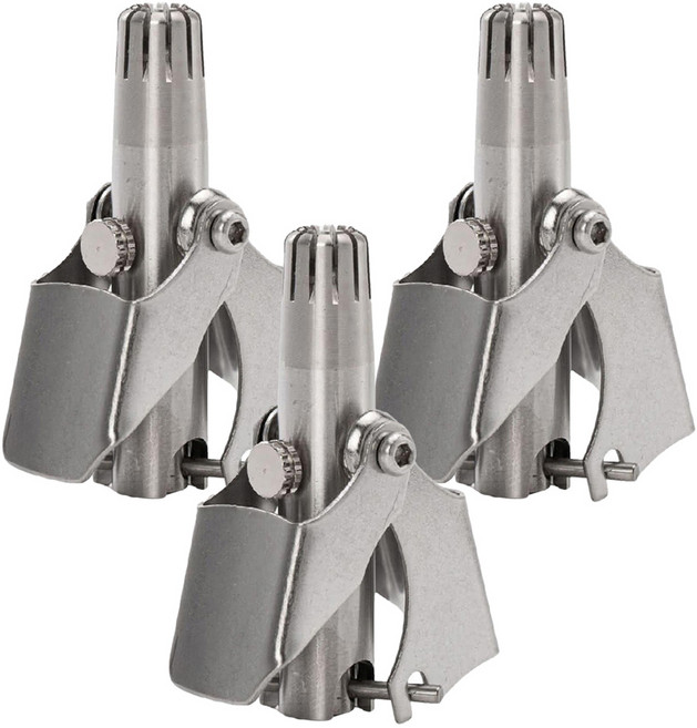 FANCY LIFE 不鏽鋼鼻毛修剪器, 原色, 3個