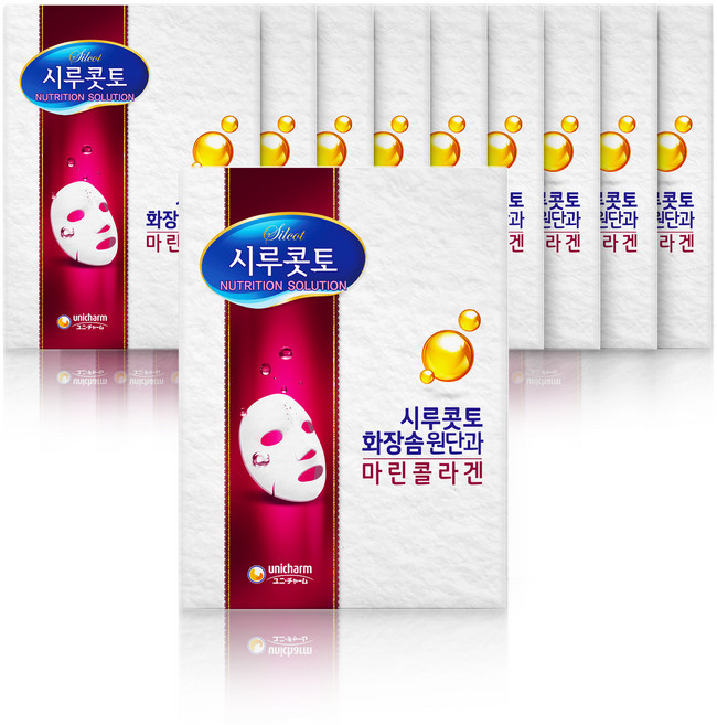시루콧토 뉴트리션 솔루션 마스크팩 30ml, 1개, 10개입