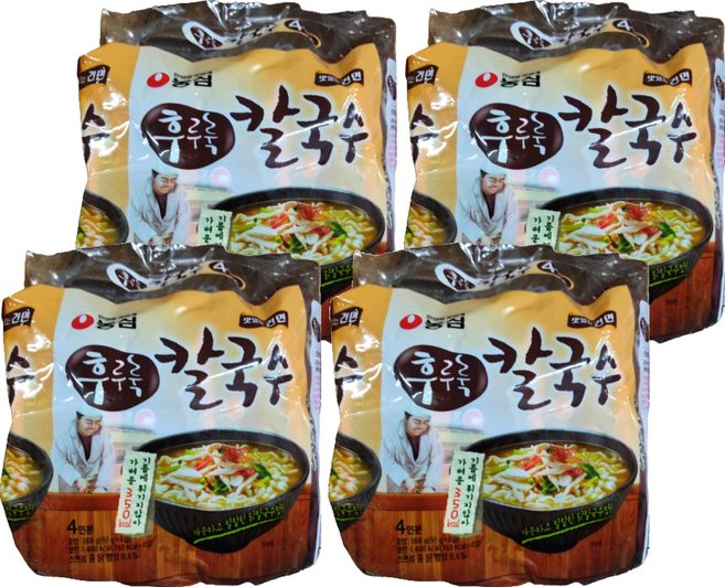 후루룩 칼국수, 97g, 16개