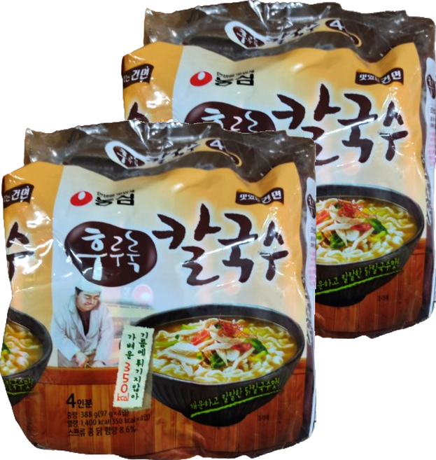 후루룩 칼국수, 97g, 8개