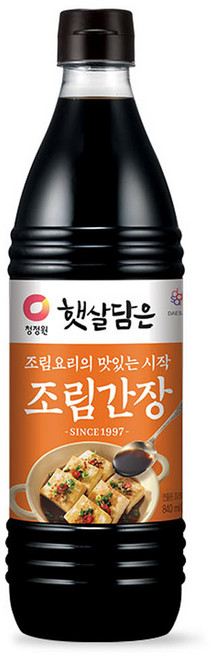 햇살담은 조림간장, 840ml, 1개