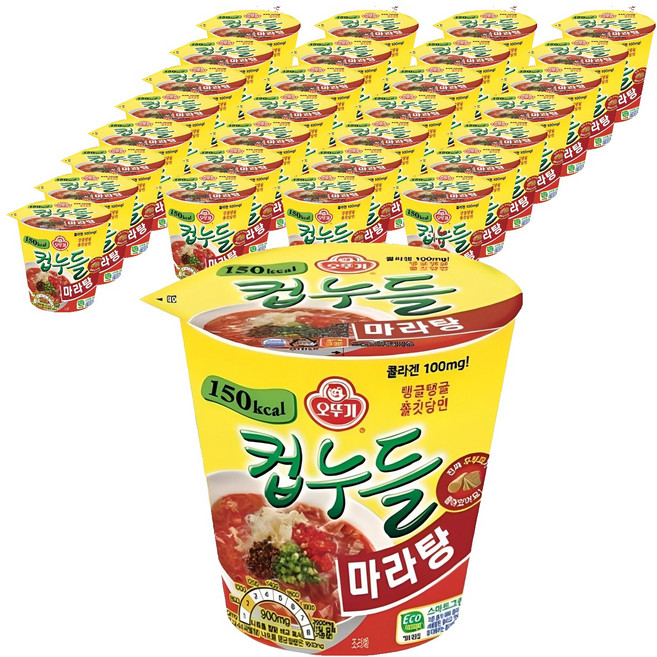 오뚜기 컵누들 마라탕 44.7g, 30개