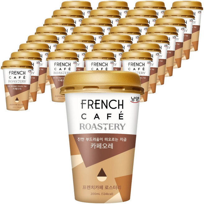 FRENCH CAFE 烘焙坊歐蕾咖啡, 200ml, 30個