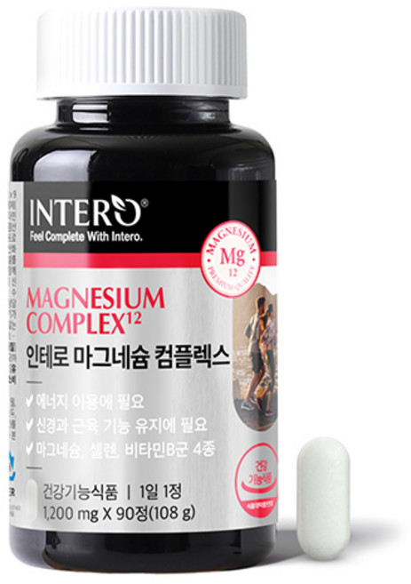 인테로 마그네슘 컴플렉스 영양제, 90정, 1개