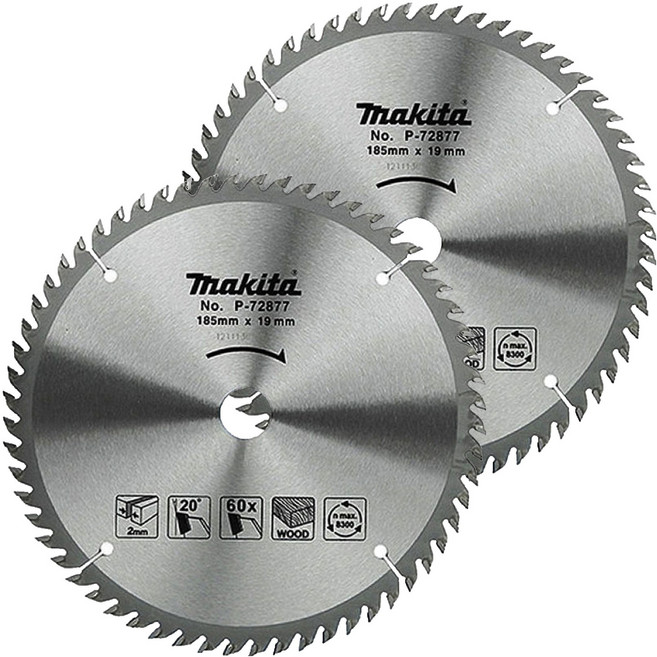 Makita 牧田 TCT 圓鋸片 P-72877, 2個