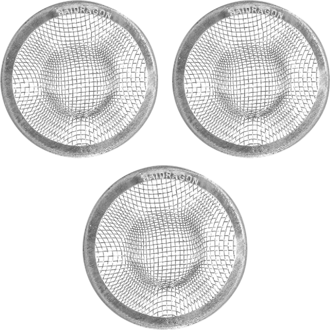 AXIS 艾克思 水槽 地板不鏽鋼排水口濾網 3個, 不鏽鋼色