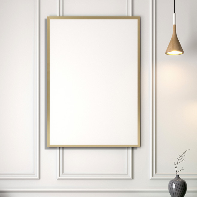 리드오프 알루미늄 액자, 올리브, 1개