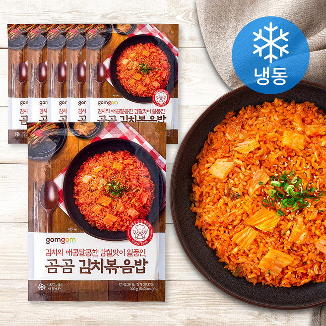 곰곰 김치볶음밥 (냉동), 300g, 6개