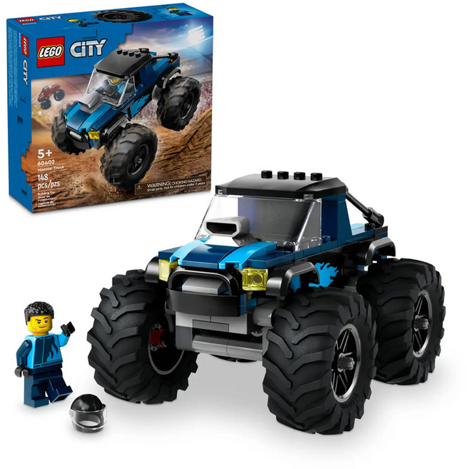 LEGO 60402 城市系列, 藍色怪獸卡車 Blue Monster Truck, 1盒
