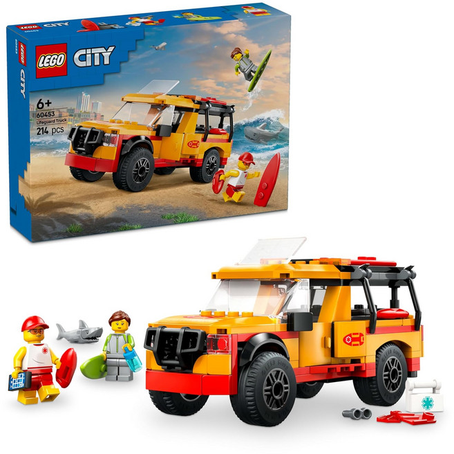LEGO 樂高 60453 City 救生員海灘救援車, 1盒