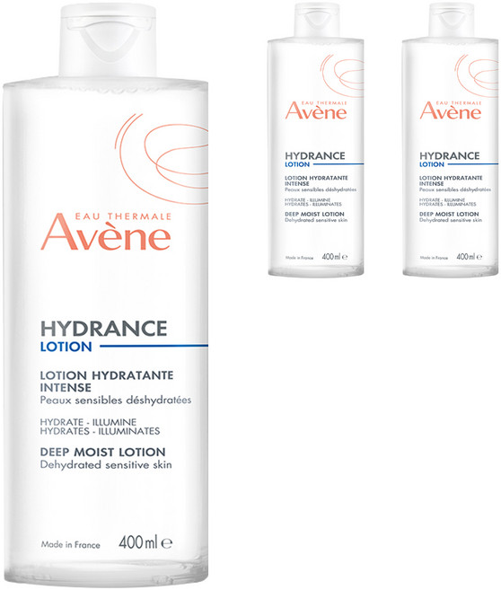 아벤느 이드랑스 딥모이스트 로션 토너, 400ml, 3개