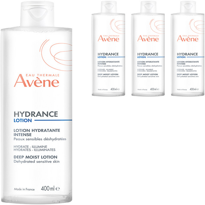 아벤느 이드랑스 딥모이스트 로션 토너, 400ml, 4개