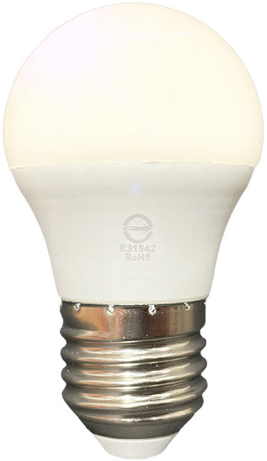 TOA 東亞照明 全電壓 LED 球泡燈 3000K 3W LLA017-3AALH E27, 燈泡色, 1顆