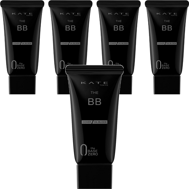 KATE 凱婷 台灣公司貨 零瑕肌密高遮瑕控油BB霜 SPF21 PA++, EX-1, 30g, 5個