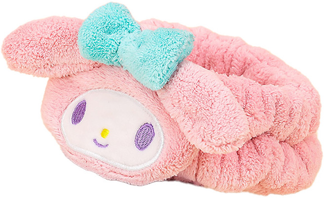 릴팡 소프트 플러피 헤어밴드 마이멜로디, 혼합색상, 1개