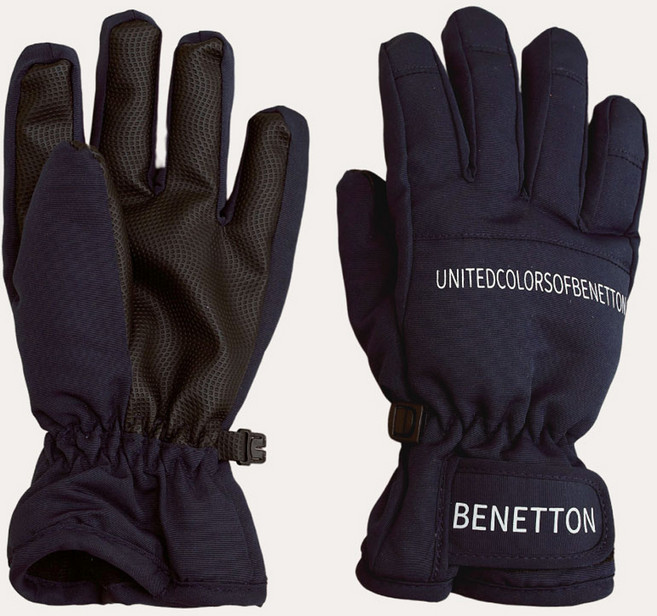 베네통키즈 아동용 컬러풀 스키장갑
