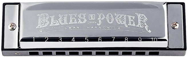 Swan 天鵝牌 民謠口琴 10孔20音 C調, 1個