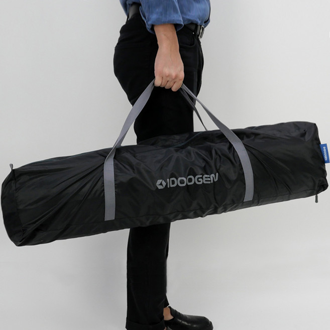 아이두젠 오토텐트 호환 보관 캠핑 수납 고급형 패킹백 L, 블랙, 1개, 1단