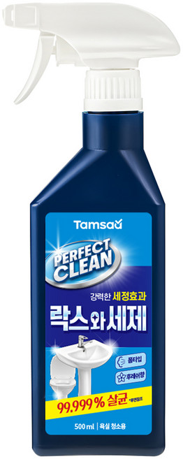 탐사 살균 99.9% 락스와세제 폼 스프레이 후레쉬향, 500ml, 1개