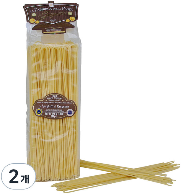 라파브리카델라 스파게티 디 그라냐노, 500g, 2개