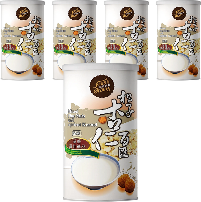 fresh grains 長青穀典 松子杏仁百匯, 600g, 5罐