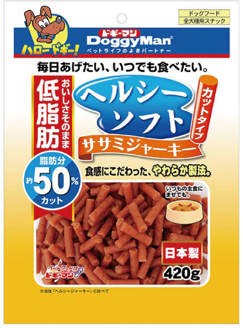 DoggyMan 多格漫 犬用健康低脂短切軟肉條, 雞肉, 420g, 1包