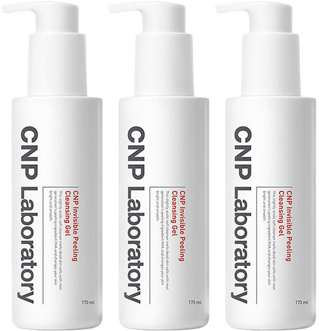 CNP차앤박 인비져블 필링 클렌징 젤 170ml, 1개입, 3개