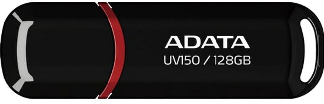 ADATA 威剛 隨身碟 UV150 黑色, 128GB, 1個