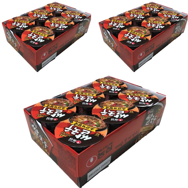 농심 쌀국수 소고기장국 컵라면 73g, 18개